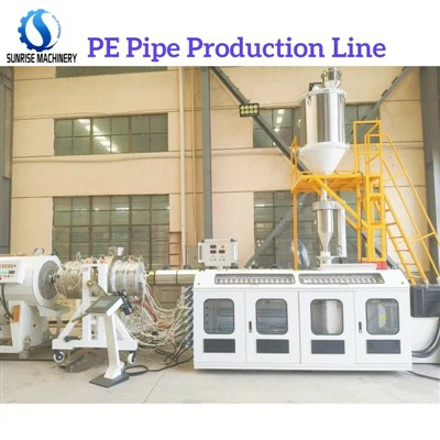 110-450 mm llinell gynhyrchu pibell pe